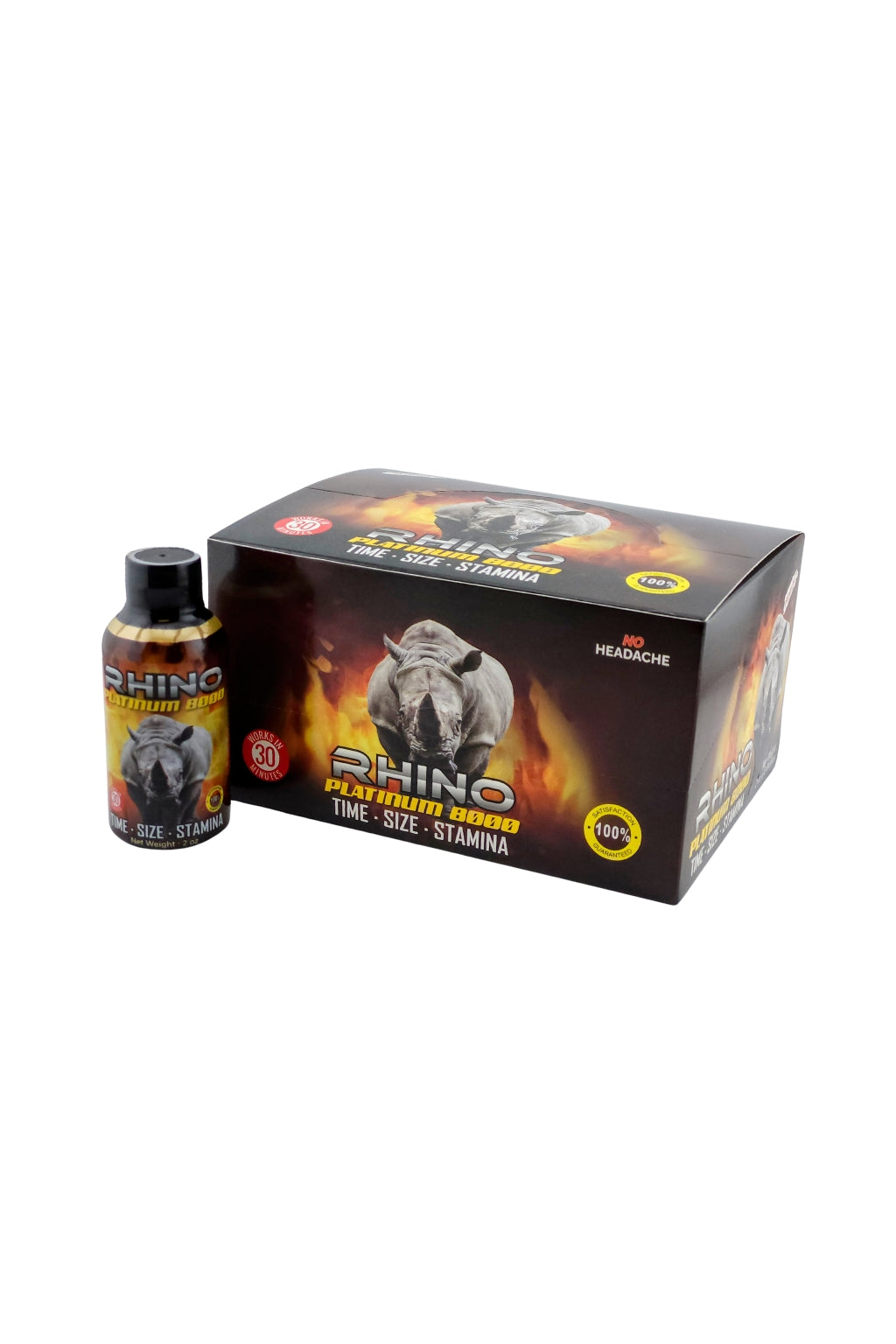 Rhino Platinum 8000 Shots Box