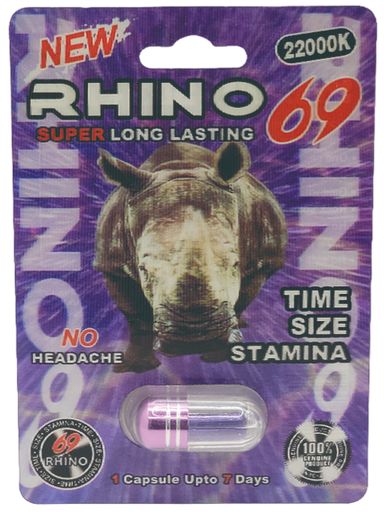 RHINO 69 22000K PILL BOX