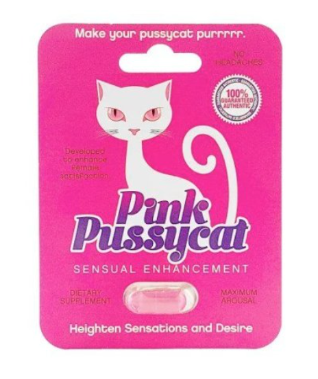 PINK PUSSYCAT PILL BOX