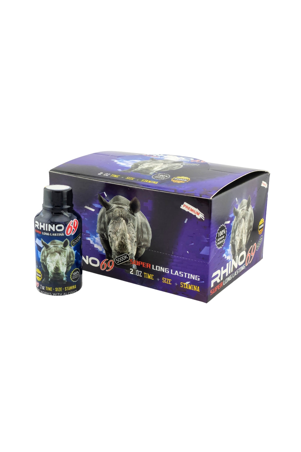 RHINO 69 5000K Shots Box