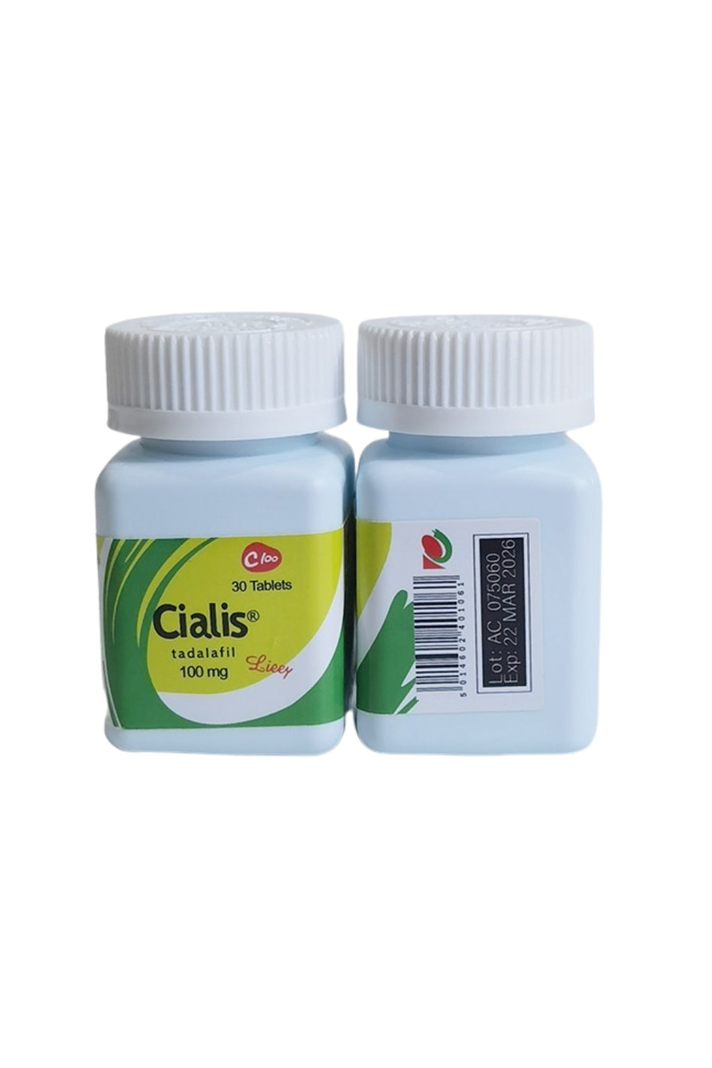 Cialis Tadalafil 100mg 30 tabs Bottle