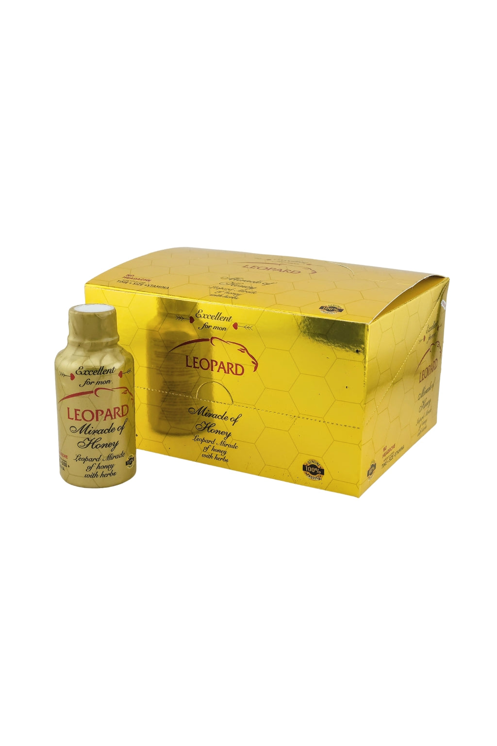 Leopard Premium Honey Shots Box