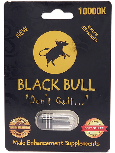 BLACK BULL 10000K PILL BOX