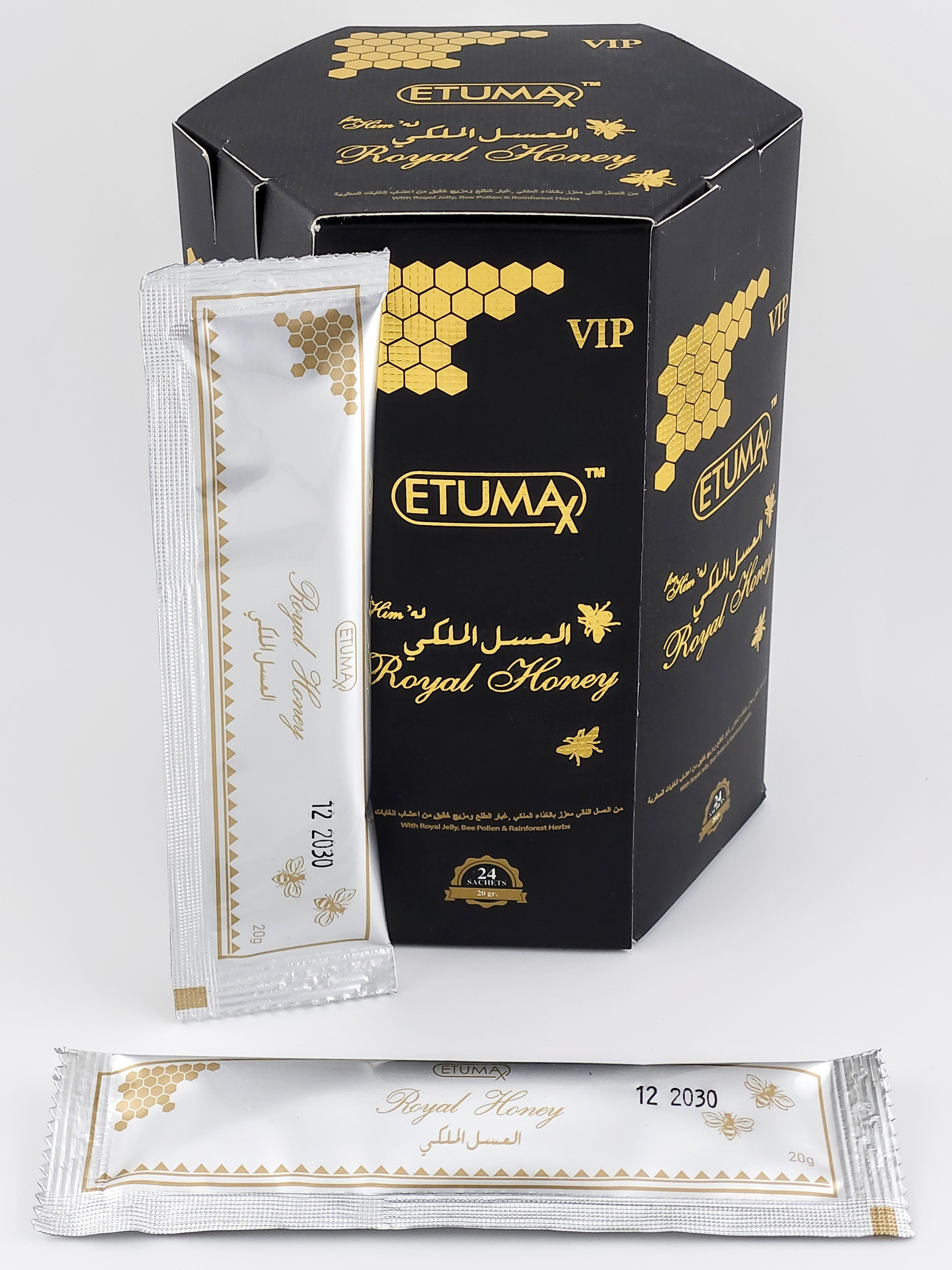 Etumax Royal Honey Hexagon Box