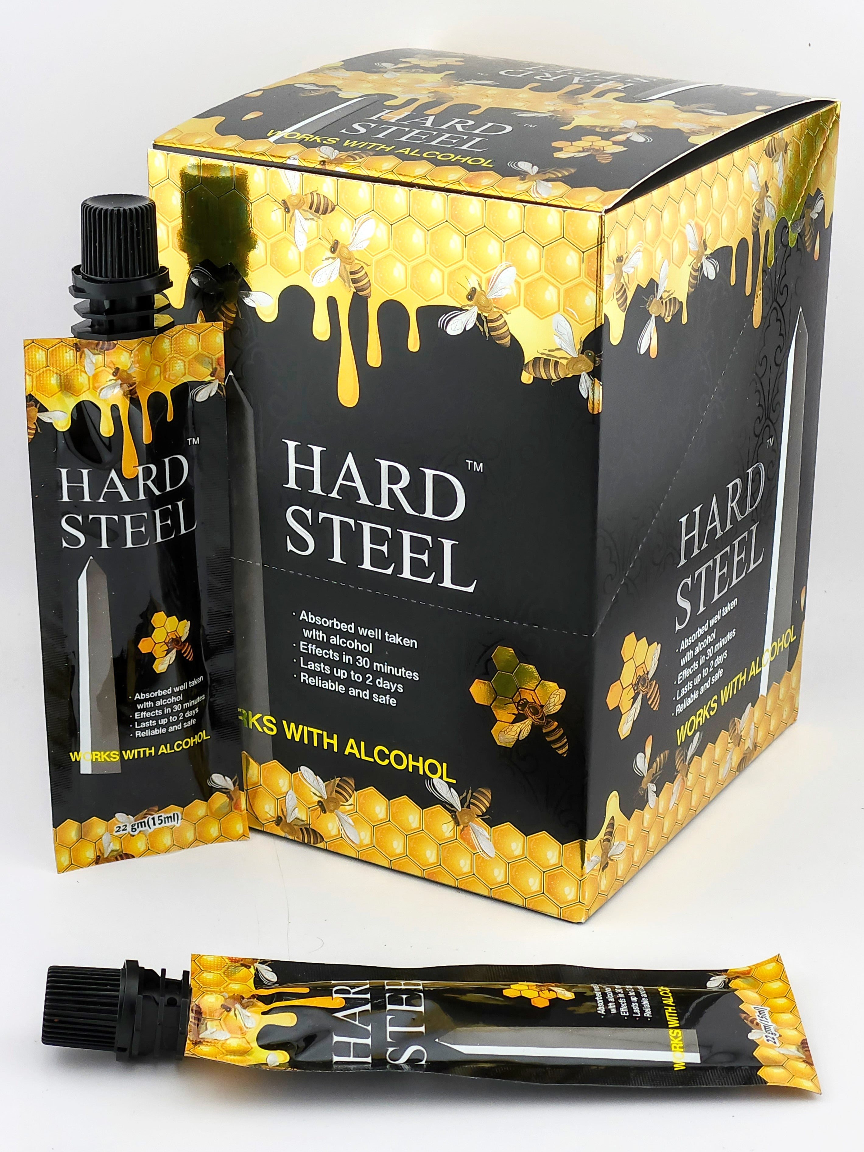 Hard Steel Honey ScrewCap Box