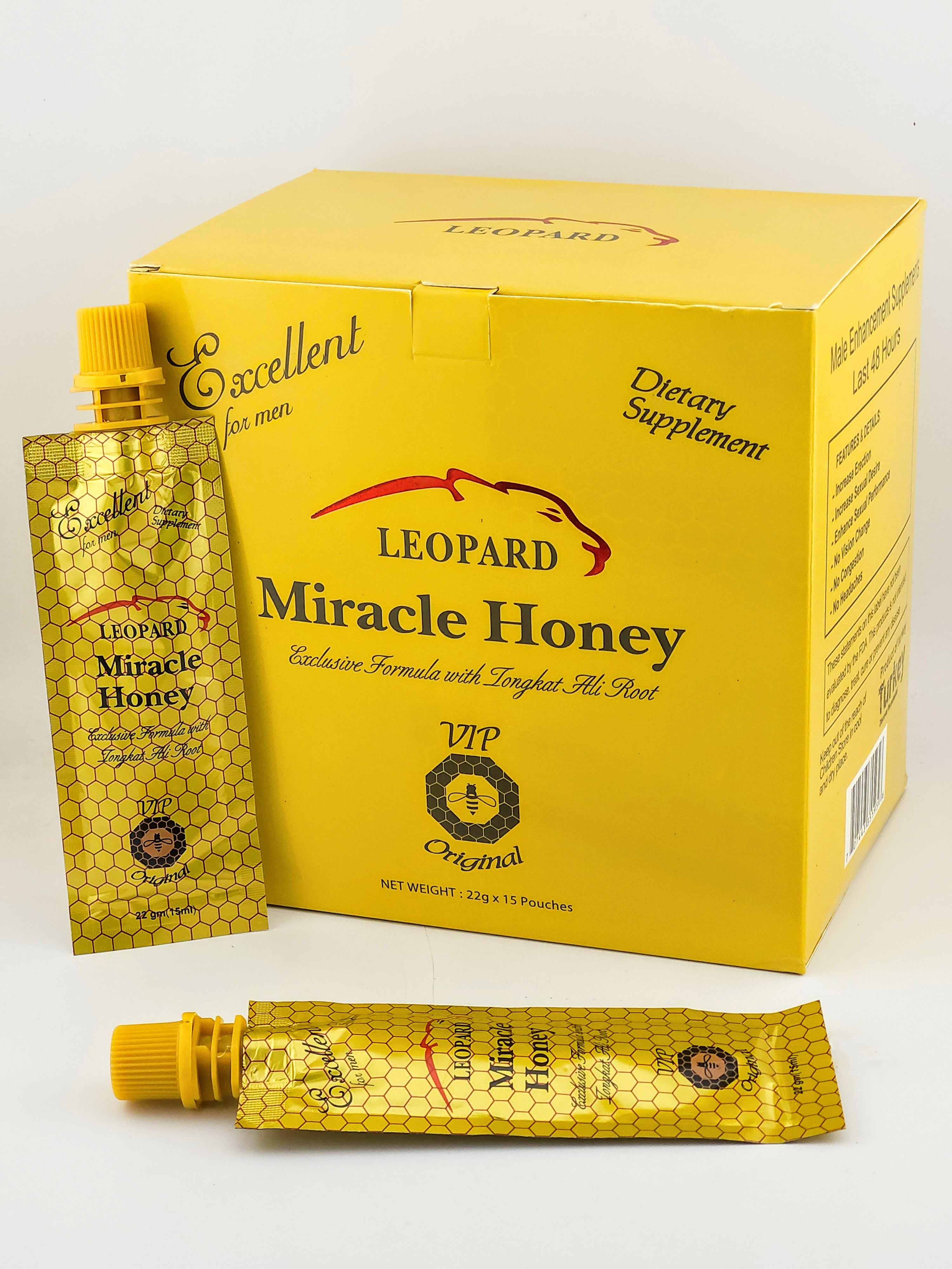 Leopard Miracle of Honey ScrewCap Box