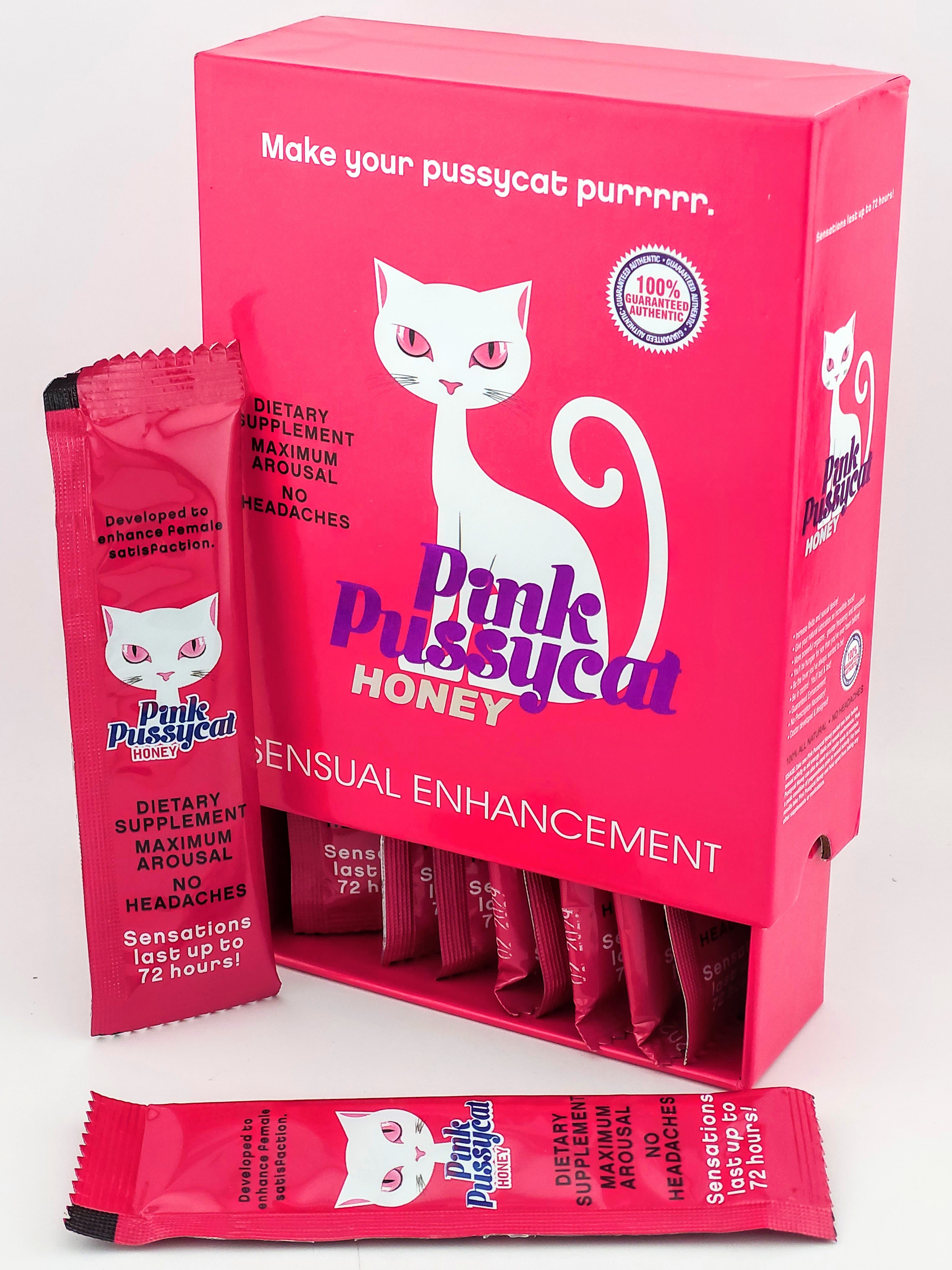Pink Pussycat Honey Hard Box