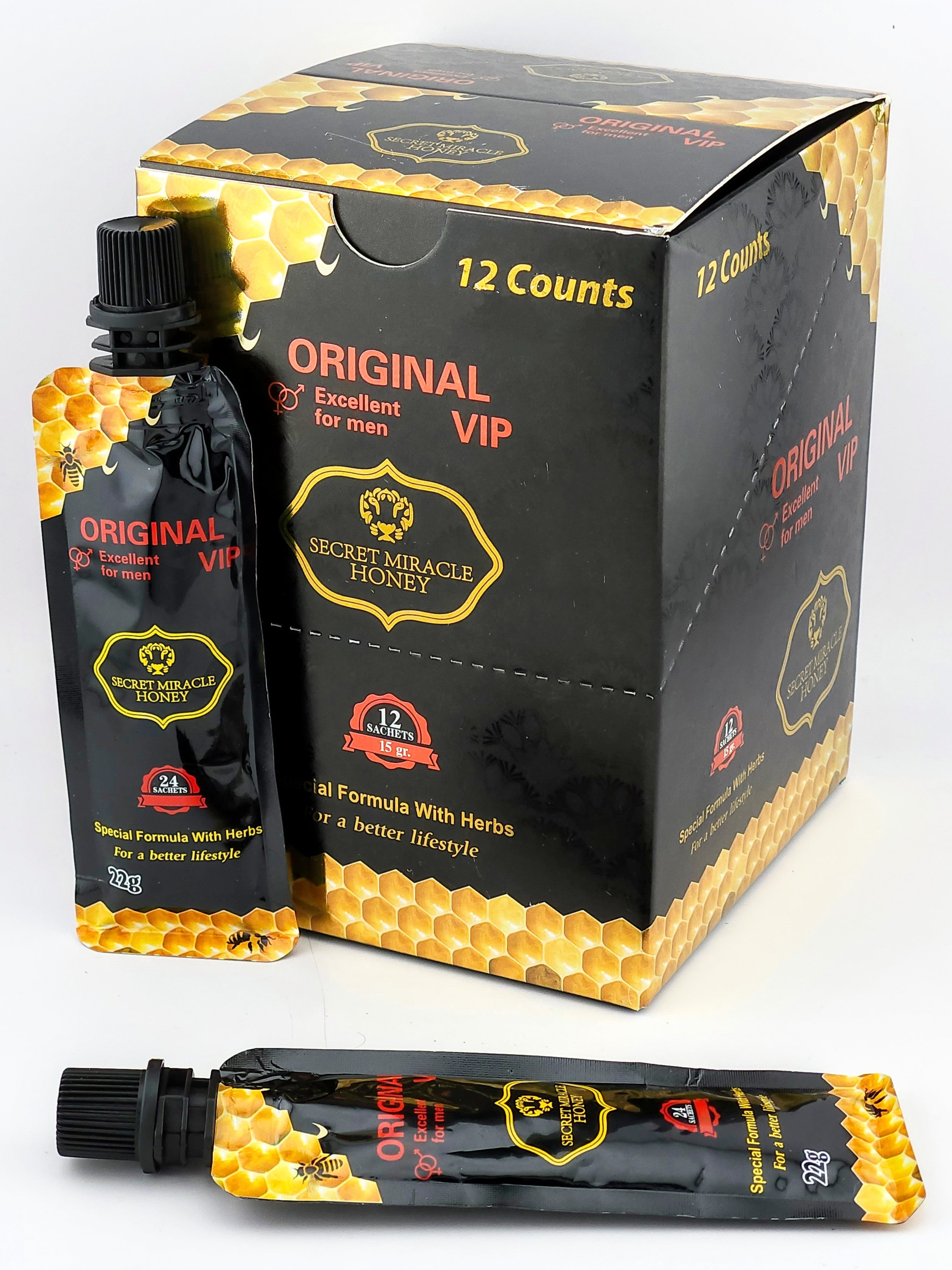 Secret Miracle Honey ScrewCap Box
