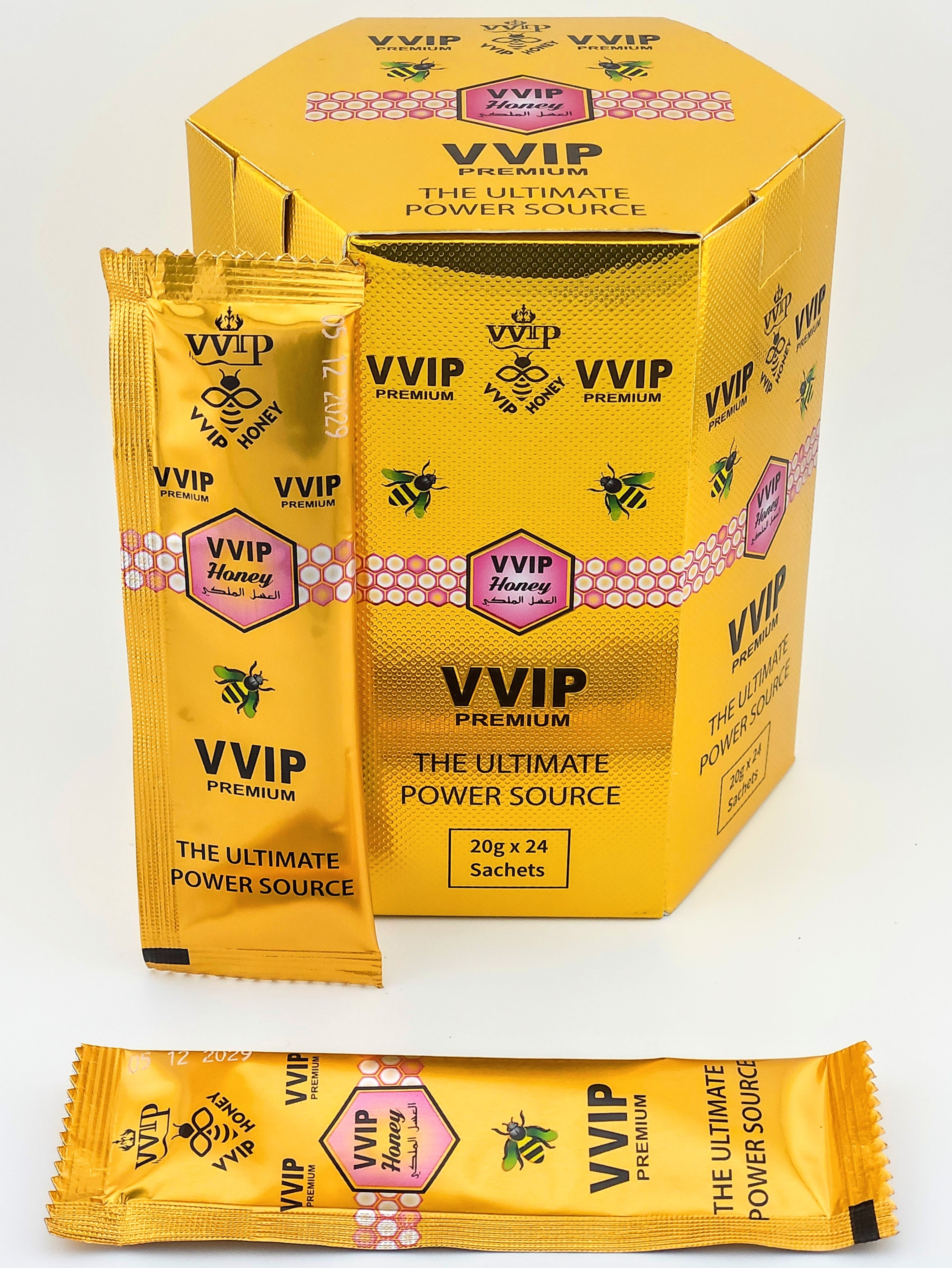 VVIP Honey Gold Hexagon Box