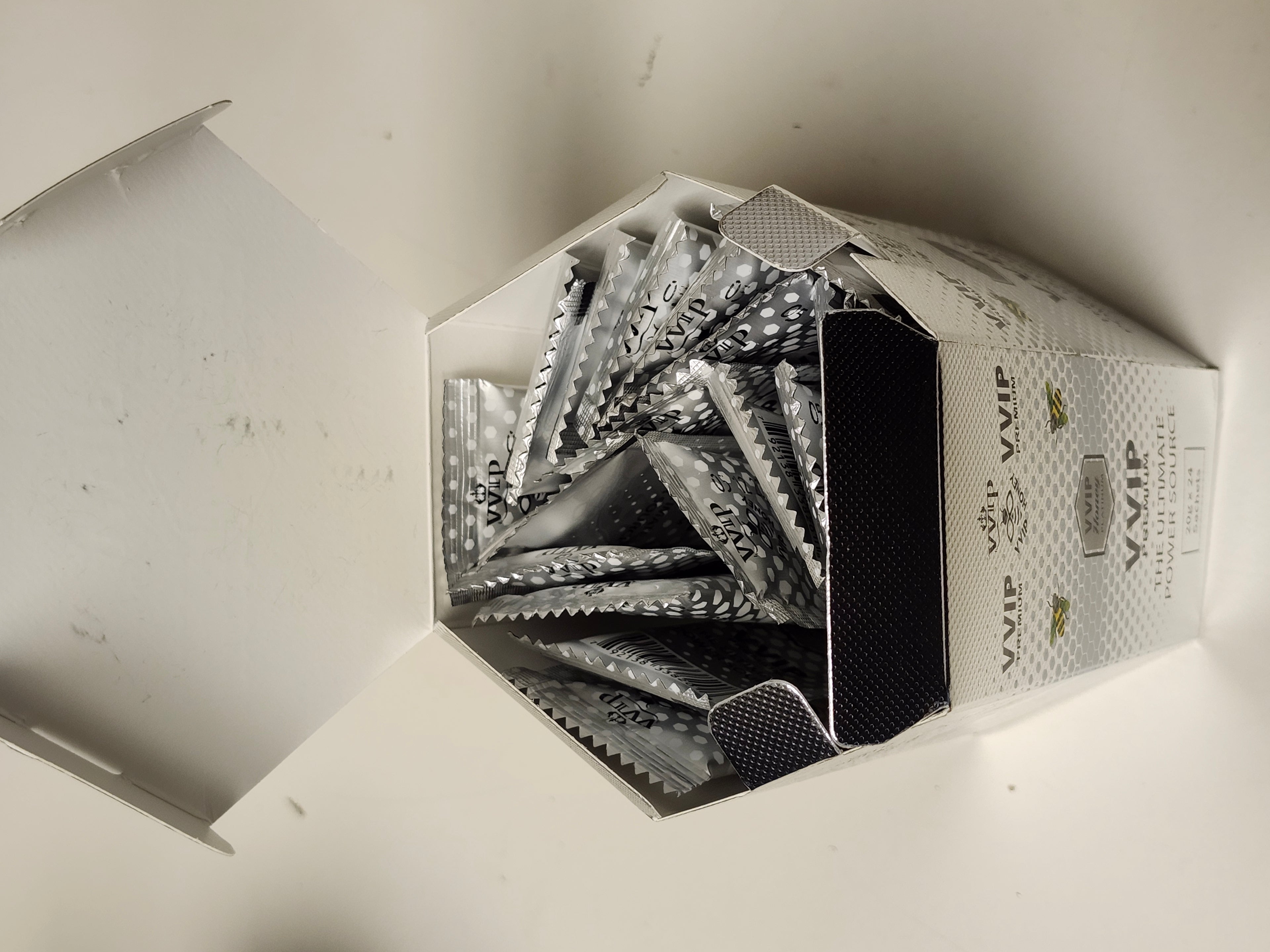 VVIP Honey Platinum Hexagon Box